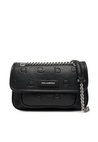 Karl Lagerfeld - KARL LAGERFELD Torebka A3W30109 Czarny. Kolor: czarny. Materiał: skórzane