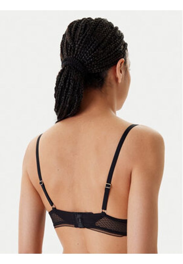 BOSS Biustonosz push-up 50545346 Czarny. Kolor: czarny. Materiał: syntetyk. Rodzaj stanika: push-up