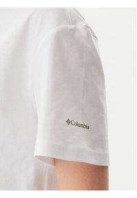 columbia - Columbia T-Shirt Rolling Bend™ 2119991 Biały Regular Fit. Kolor: biały. Materiał: bawełna #4