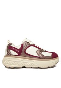 TwinSet - Sneakersy TWINSET. Kolor: czerwony