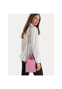 Tous - Torebka TOUS. Kolor: różowy #1