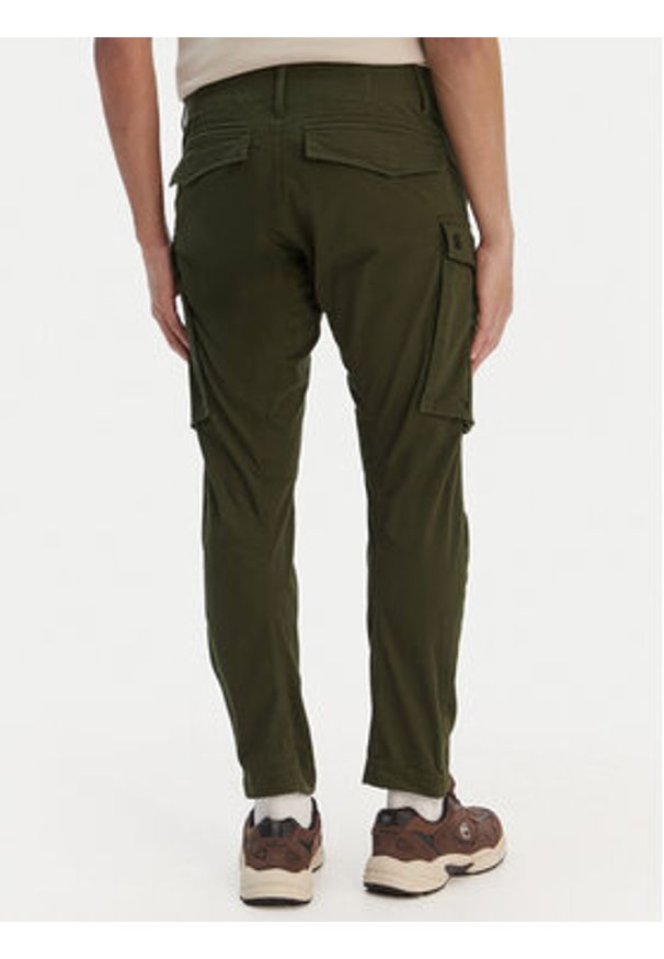 G-Star RAW - G-Star Raw Spodnie materiałowe Rovic D02190-5126 Zielony Regular Fit. Kolor: zielony. Materiał: syntetyk