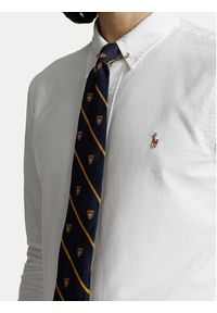 Polo Ralph Lauren Koszula Core Replen 710792041 Biały Custom Fit. Typ kołnierza: polo. Kolor: biały. Materiał: bawełna #4