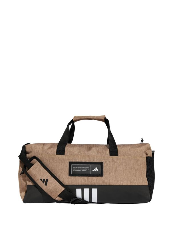 Adidas - Torba 4ATHLTS Duffel Small. Kolor: wielokolorowy, biały, beżowy, brązowy. Materiał: materiał. Sport: fitness