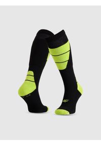 4f - 4F Skarpety narciarskie męskie - czarne 43-46. Kolor: czarny. Sport: narciarstwo #1