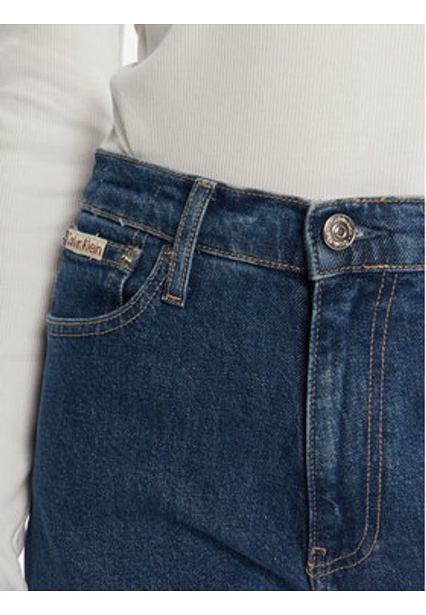 Calvin Klein Jeans Jeansy Authetnic J20J224898 Niebieski Bootcut Fit. Kolor: niebieski