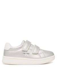 Sneakersy Calvin Klein. Kolor: srebrny #1