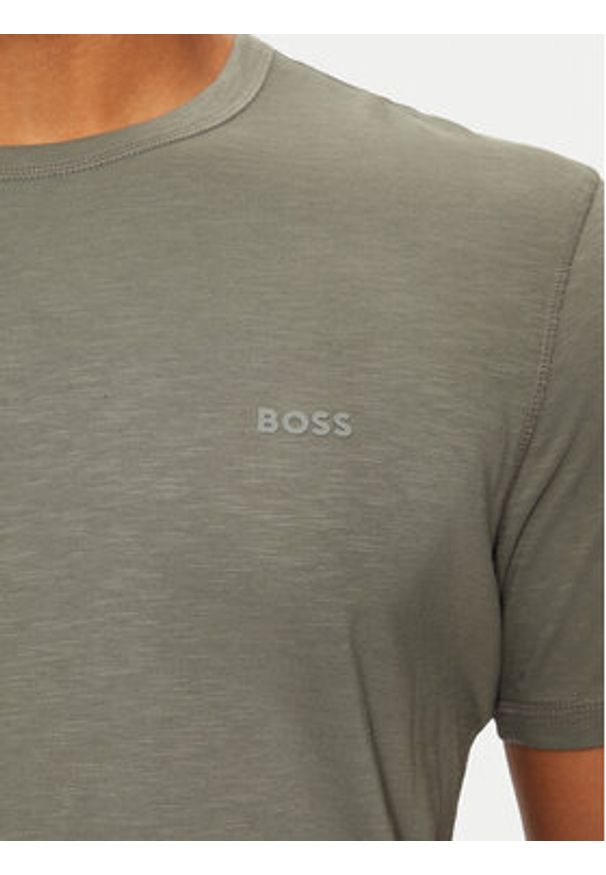 BOSS - Boss T-Shirt Tegood 50508243 Szary Regular Fit. Kolor: szary. Materiał: bawełna