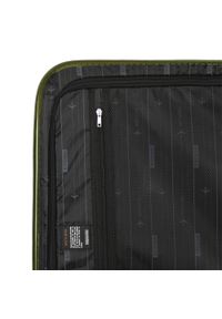 Wittchen - Duża walizka z polikarbonu żłobiona. Kolor: zielony. Materiał: guma #6