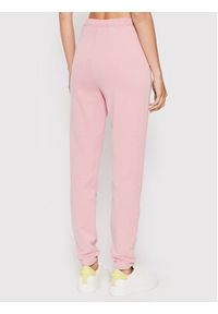 Guess Spodnie dresowe V2YB05 FL04D Różowy Regular Fit. Kolor: różowy. Materiał: bawełna #3