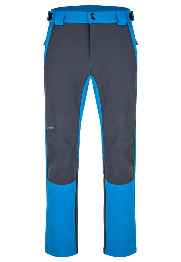 ALPINE PRO - Szare Spodnie Softshell Męskie XL - Wodoodporne i Oddychające. Kolor: szary. Materiał: softshell. Sport: turystyka piesza