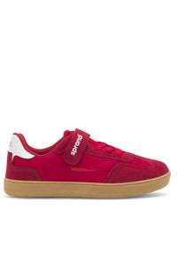 Sneakersy Sprandi. Kolor: czerwony #1