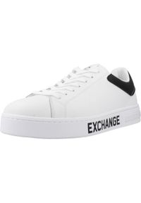 Armani Exchange - Buty ARMANI EXCHANGE XUX216 XV854 Biały. Kolor: biały. Materiał: syntetyk, tkanina
