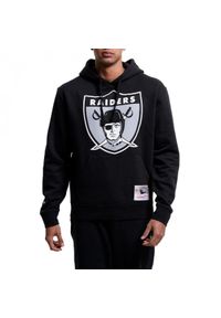 Bluza męska do futbolu amerykańskiego Mitchell & Ness NFL Hoody Oakland Raiders. Kolor: czarny. Sport: piłka nożna