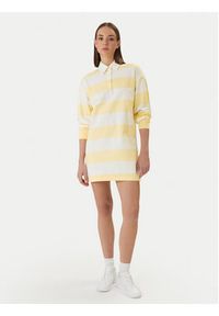 Calvin Klein Jeans Sukienka codzienna LV047F214G Kolorowy Loose Fit. Okazja: na co dzień. Materiał: bawełna. Wzór: kolorowy. Typ sukienki: proste. Styl: casual #4