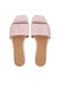 Lauren Ralph Lauren - LAUREN RALPH LAUREN Klapki Everley 802959143007 Różowy. Kolor: różowy. Materiał: skóra #2