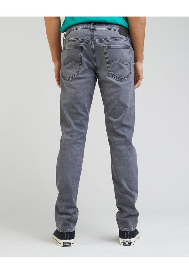 Lee - LEE DAREN ZIP FLY MĘSKIE SPODNIE JEANSOWE JEANSY GREYS END L707IBB82 112331696