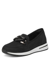 Remonte Półbuty D1G11-02 Czarny. Kolor: czarny. Materiał: skóra, zamsz #6