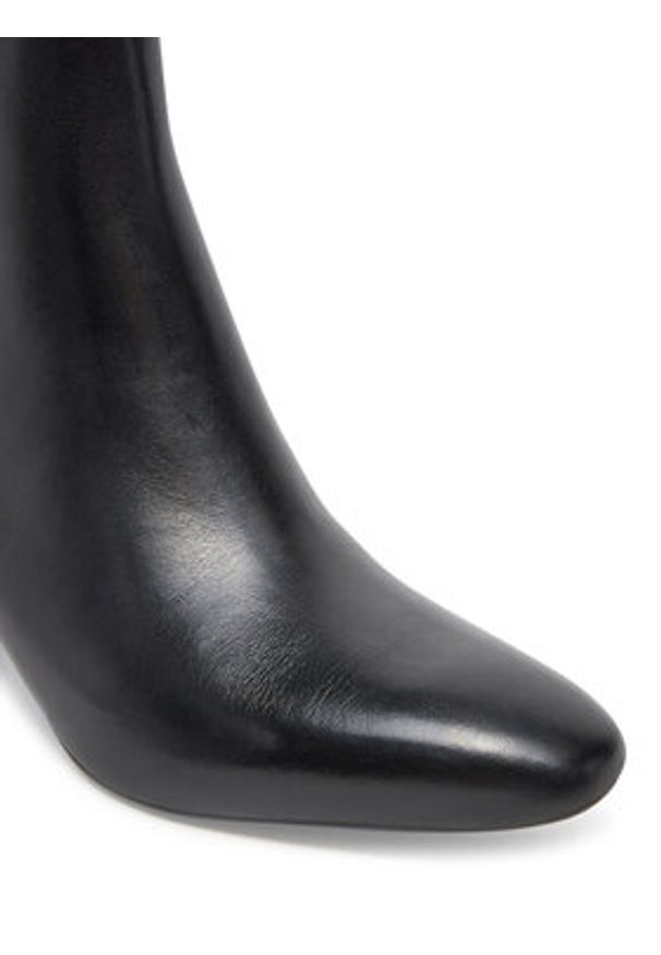 Lauren Ralph Lauren - LAUREN RALPH LAUREN Botki 802967842001 Czarny. Kolor: czarny. Materiał: skóra