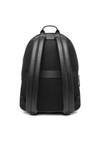 TOMMY HILFIGER - Tommy Hilfiger Plecak Th Monogram Backpack AM0AM13208 Czarny. Kolor: czarny. Materiał: skóra #6