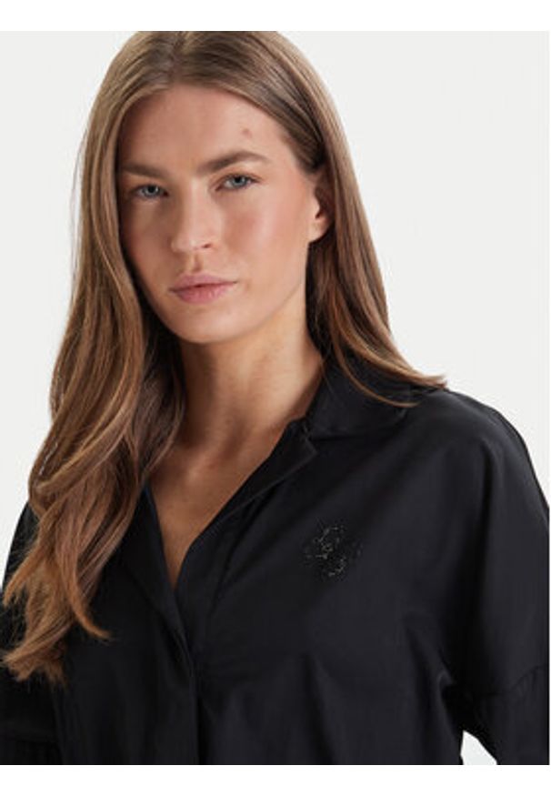 Guess Body W6RH61 WJ782 Czarny Regular Fit. Kolor: czarny. Materiał: syntetyk