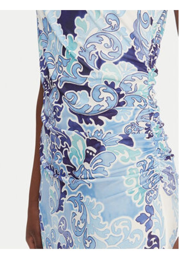 Hale bob - Hale Bob Sukienka koktajlowa Thora 5ZLG662A Błękitny Slim Fit. Kolor: niebieski. Materiał: syntetyk. Styl: wizytowy