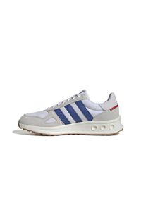 Adidas - Kapcie ADIDAS RUN 84 Biały. Kolor: szary, biały, wielokolorowy. Materiał: tkanina. Sport: bieganie