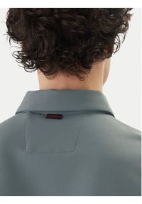 Guess Polo M6RP02 KD202 Niebieski Slim Fit. Typ kołnierza: polo. Kolor: niebieski. Materiał: syntetyk #4