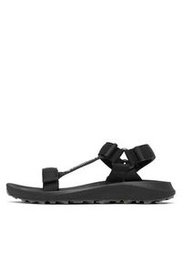 columbia - Columbia Sandały Globetrot™ Sandal 2068351 Czarny. Kolor: czarny. Materiał: materiał