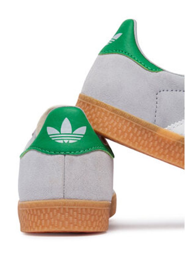 Adidas - adidas Sneakersy Gazelle JQ5999 Szary. Kolor: szary. Materiał: zamsz, skóra. Model: Adidas Gazelle