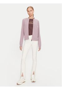 EA7 Emporio Armani Bluza 6DTM06 TJVHZ Fioletowy Regular Fit. Kolor: fioletowy. Materiał: bawełna #5