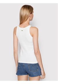 Levi's® Top Racer A3381-0000 Biały Slim Fit. Kolor: biały. Materiał: bawełna #3