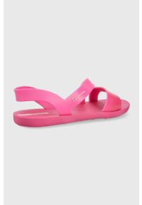 Ipanema sandały VIBE SANDAL damskie kolor różowy. Kolor: różowy. Materiał: materiał, guma. Wzór: gładki. Obcas: na obcasie. Wysokość obcasa: niski #2