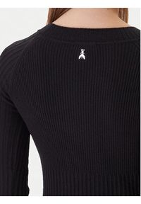 Patrizia Pepe Sweter 2K0337/K7S0-K103 Czarny Slim Fit. Kolor: czarny. Materiał: wiskoza #4