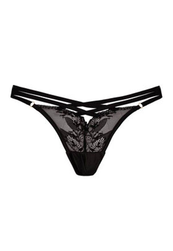 Hunkemöller Figi brazylijskie Amari 301027 Czarny. Kolor: czarny. Materiał: syntetyk