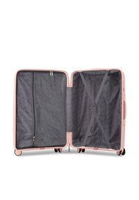 Semi Line Walizka średnia T5830-2 Różowy. Kolor: różowy #5