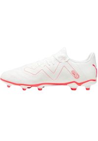 Buty piłkarskie Puma Future Play FG/AG M 107377 01 białe. Kolor: biały. Materiał: materiał, dzianina, syntetyk. Szerokość cholewki: normalna. Sport: piłka nożna #6