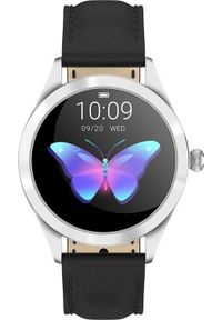 Smartwatch Gino Rossi SW017-9 Czarny (SW017-9). Rodzaj zegarka: smartwatch. Kolor: czarny