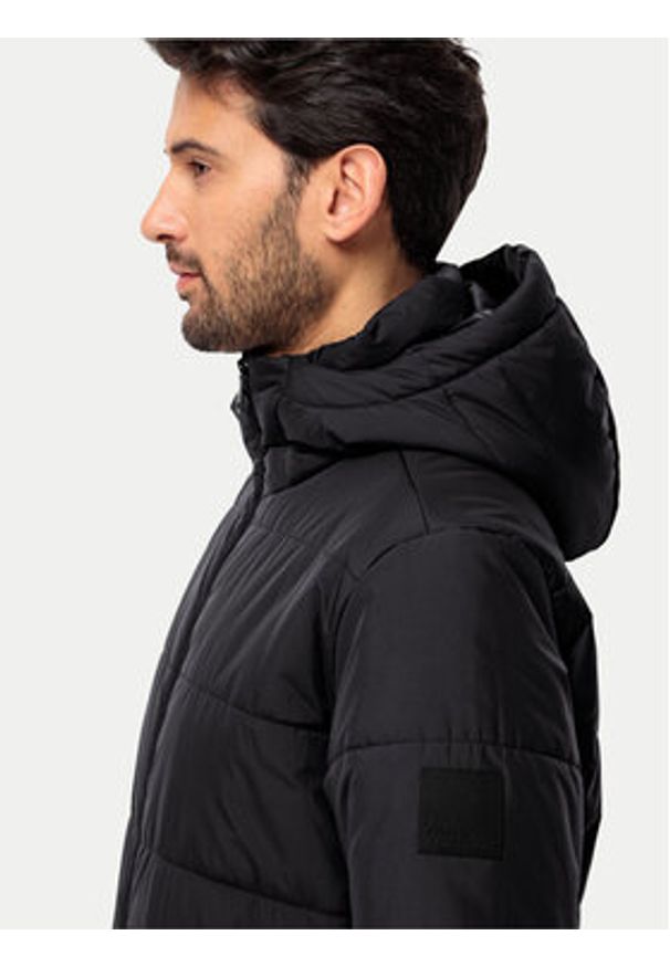 Jack Wolfskin Kurtka zimowa Deutzer 1207451 Czarny Regular Fit. Kolor: czarny. Materiał: syntetyk. Sezon: zima