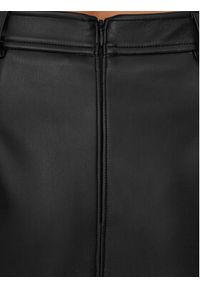 MAX&Co. Spódnica skórzana Marilu 77740823 Czarny Regular Fit. Kolor: czarny. Materiał: syntetyk, skóra