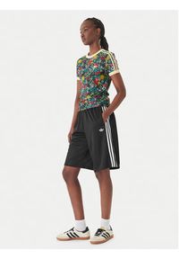 Adidas - adidas Szorty sportowe 3-Stripes Jaquard KD2911 Czarny Loose Fit. Kolor: czarny. Materiał: syntetyk #3