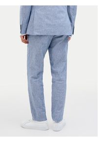 Jack & Jones - Jack&Jones Chinosy Riviera 12228724 Błękitny Slim Fit. Kolor: niebieski. Materiał: bawełna #7