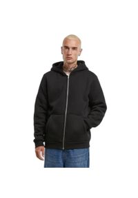 Bluza z kapturem zapinana na zamek z sherpy Urban Classics. Typ kołnierza: kaptur. Kolor: czarny. Sezon: zima #1