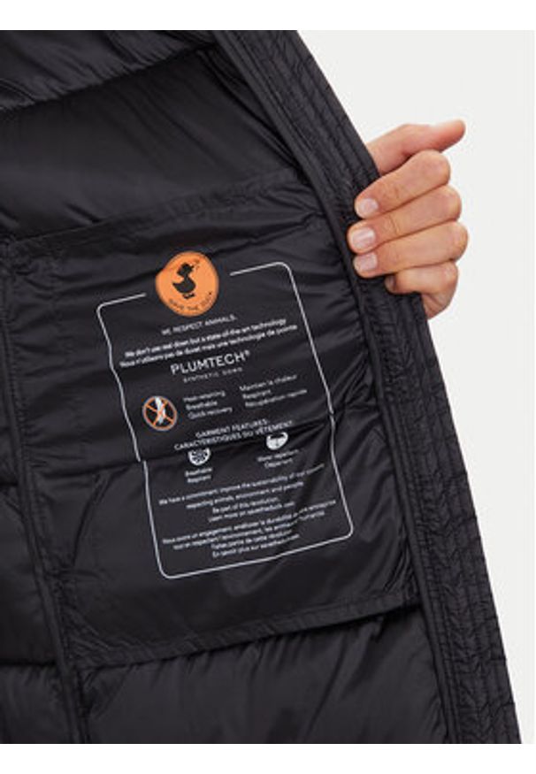 Save The Duck Płaszcz zimowy D40279W IRIS19 Czarny Regular Fit. Kolor: czarny. Materiał: syntetyk. Sezon: zima