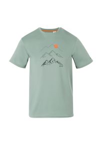 Regatta - T-shirt Męski Z Górą Fingal IX. Kolor: szary