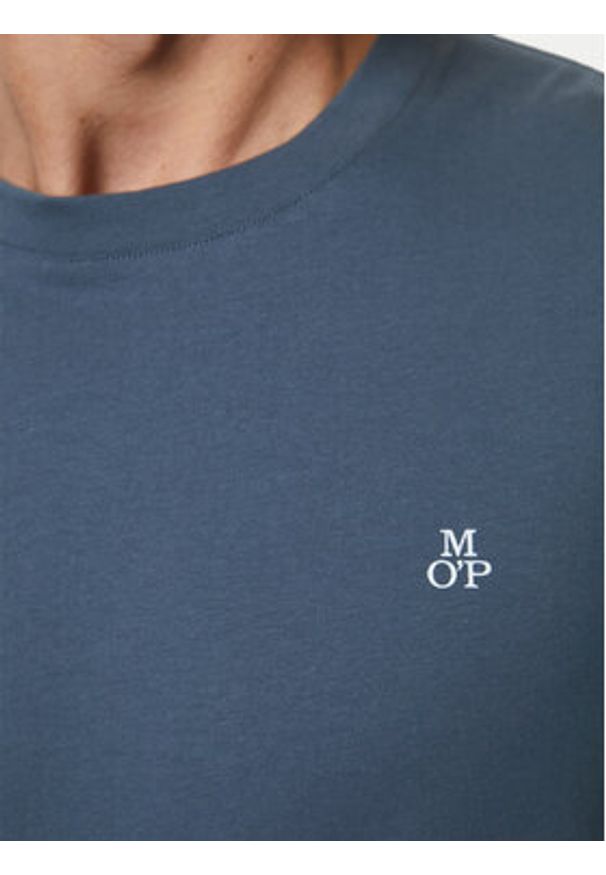 Marc O'Polo Longsleeve 426 2012 52210 Niebieski Regular Fit. Typ kołnierza: polo. Kolor: niebieski. Materiał: bawełna. Długość rękawa: długi rękaw