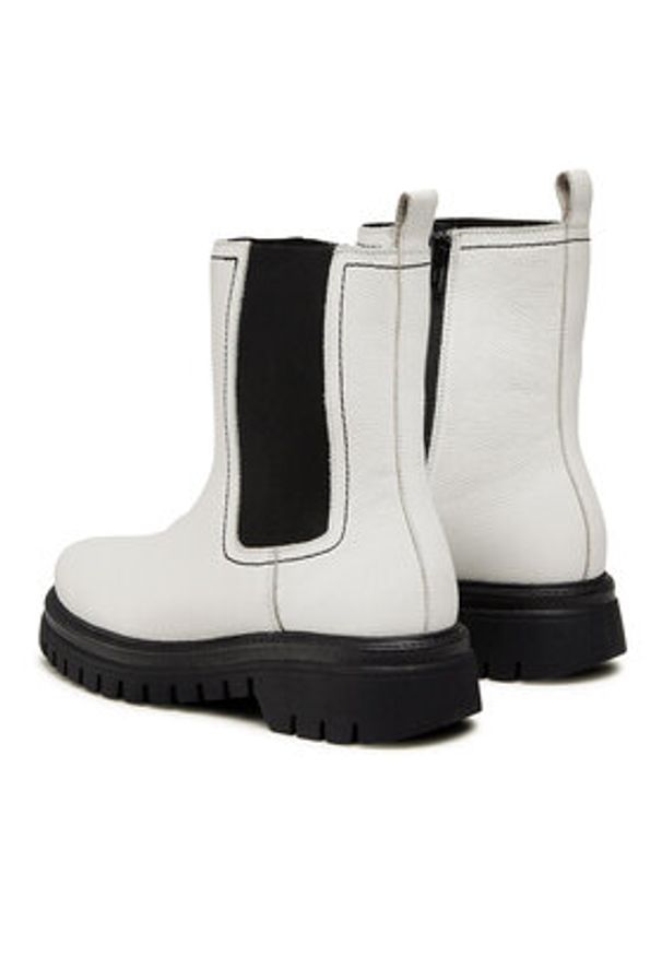 Lasocki Botki WI23-TX76-02 Biały. Kolor: biały. Materiał: skóra