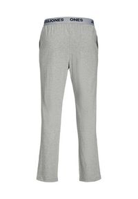 Jack & Jones - Jack&Jones Spodnie piżamowe Aaron 12224911 Szary Regular Fit. Kolor: szary. Materiał: bawełna