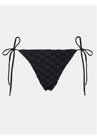Karl Lagerfeld - KARL LAGERFELD Dół od bikini 231W2216 Czarny. Kolor: czarny. Materiał: syntetyk #5