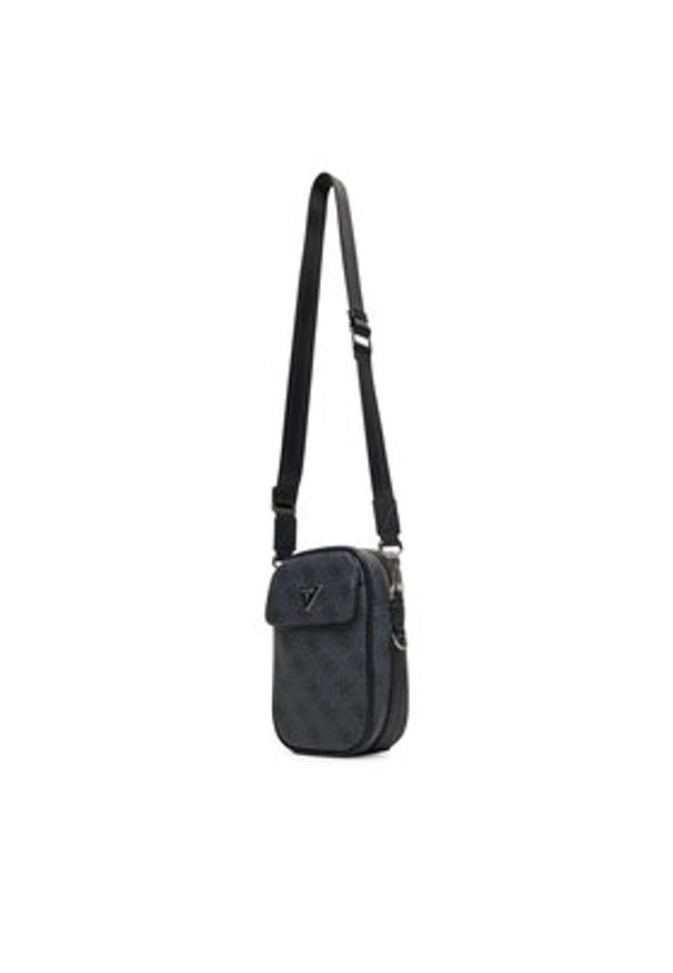 Guess Saszetka HMMILO P5425 Szary. Kolor: szary. Materiał: skóra